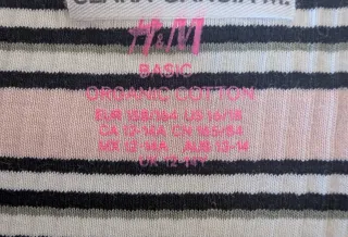 Camiseta infantil H&M Talla 12-14