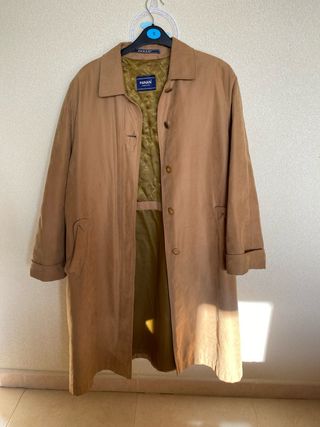 Gabardina PANAN Talla S/M Marrón Casi Nueva