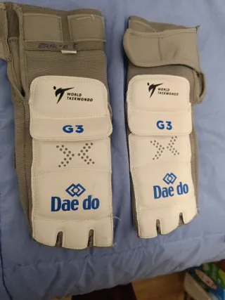 Protecciones Taekwondo G3 Talla XS