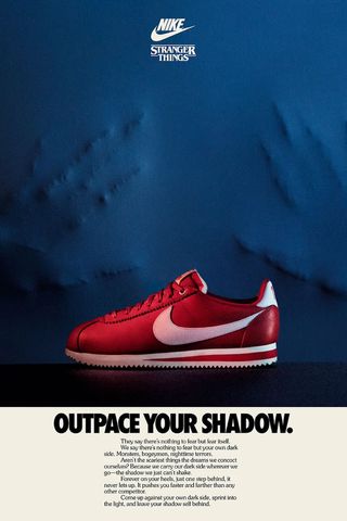 Nike Cortez Stranger Things 1985 Rojas - 11.5 45.5