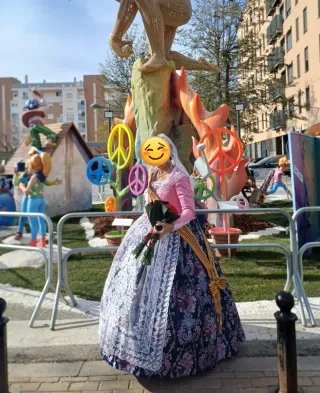 Traje de Fallera Adulta