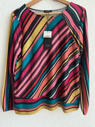 Jersey fino October multicolor talla M