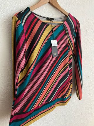 Jersey fino October multicolor talla M