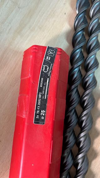Brocas Hilti TE-YX 25/52 MP2 400mm.