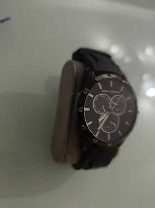 Reloj Adolfo Dominguez Negro y Plateado 62103