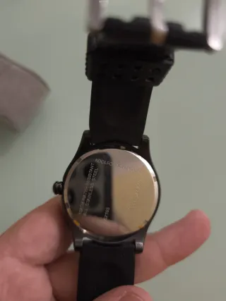 Reloj Adolfo Dominguez Negro y Plateado 62103