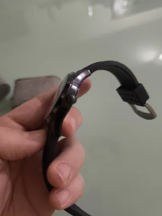 Reloj Adolfo Dominguez Negro y Plateado 62103