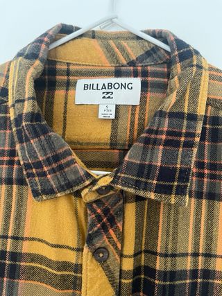 Camisa Billabong cuadros hombre Talla S