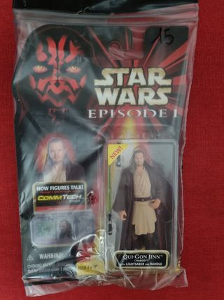 Star Wars Episode 1 Qui Gon Jinn Naboo CommTech Ch