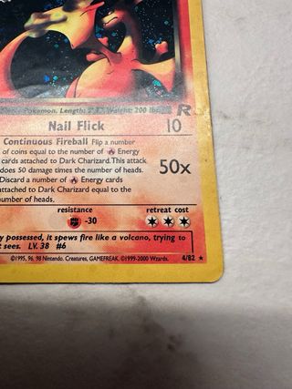 Dark Charizard Holo 1st Edition
