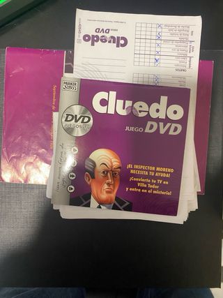 Cluedo DVD Juego de Mesa