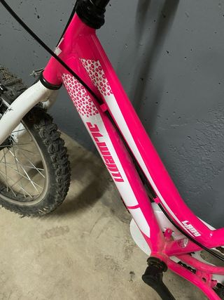 Bicicleta infantil 18 pulgadas rosa