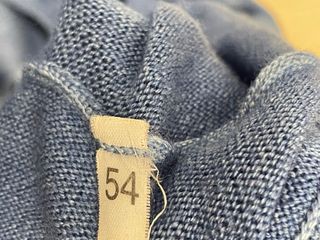 Hi Band Cardigan Lana Merino Blu