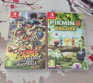 Juegos Nintendo Switch: Mario Strikers y Pikmin 3