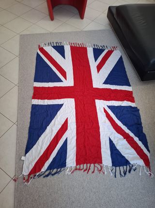 Scialle o copriletto (Bandiera UK) in Rayon  Bandi