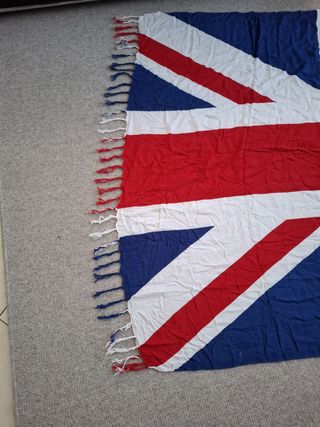 Scialle o copriletto (Bandiera UK) in Rayon  Bandi