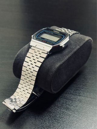 Casio A164W Reloj Digital Plata