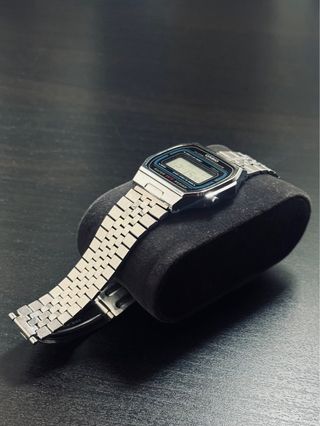 Casio A164W Reloj Digital Plata