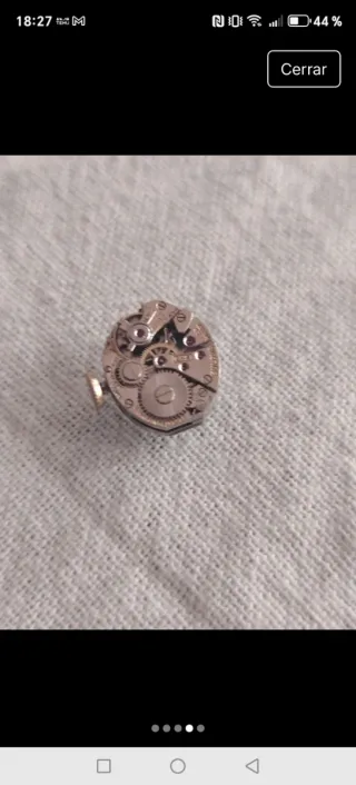 Reloj Bulova Vintage Mujer Dorado