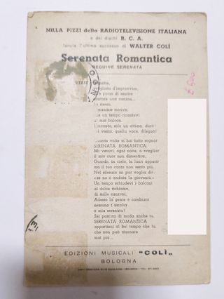 Cartolina Nilla Pizzi autografata