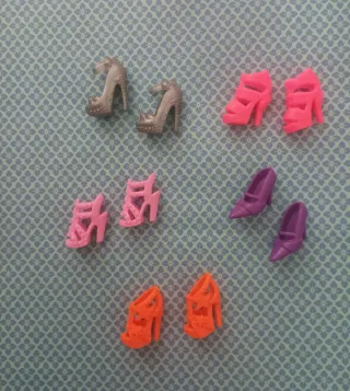 Conjunto di scarpe per bambole Barbie
