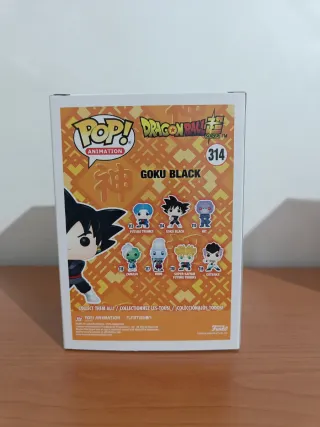 Funko Pop Goku Black 314 Dragon Ball nuevo.