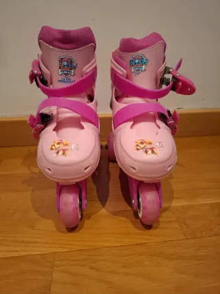 Patines Patrulla Canina Niña Rosa