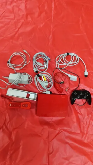 Console Wii Rossa + Accessori