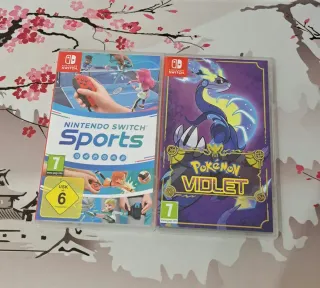 Nintendo Switch Sports y Pokémon Púrpura