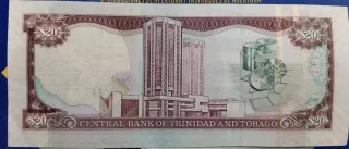Trinidad e Tobago, banconota 20 Dollari 2006