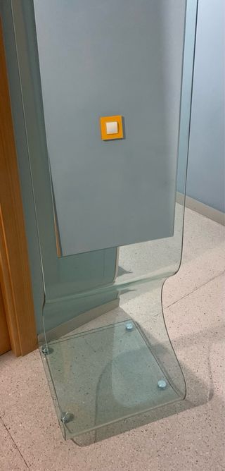 Specchio da terra in vetro