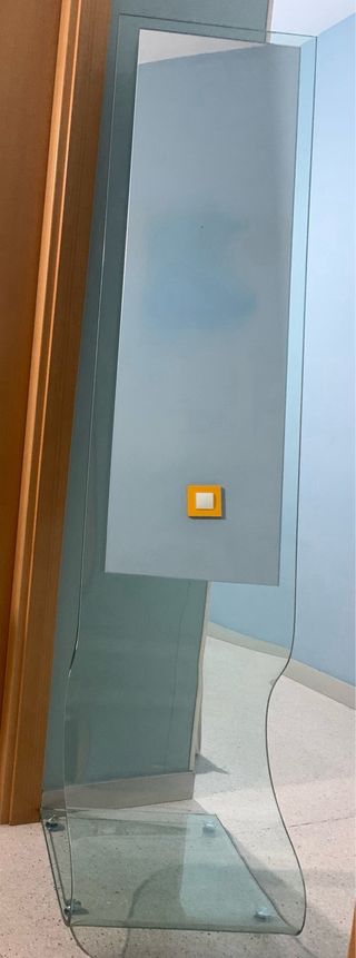 Specchio da terra in vetro