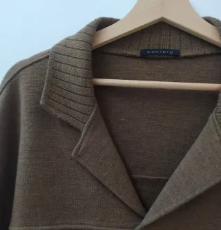 Cardigan Montoto Hombre Talla 5 Marrón