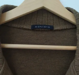 Cardigan Montoto Hombre Talla 5 Marrón