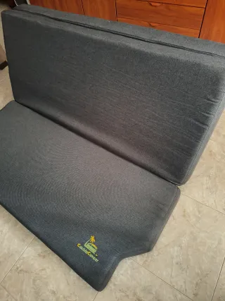 Colchón Camper Furgoneta Plegable Gris