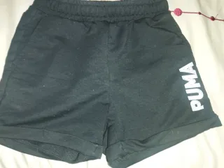 Pantalón corto deportivo Puma negro