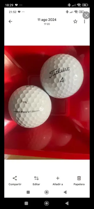 Pelotas de Golf Titleist Pro V1