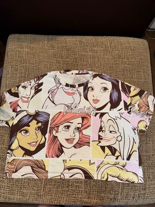 Camiseta Disney Villanos Multicolor