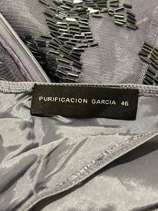 Falda Purificación García Talla 46 Lila