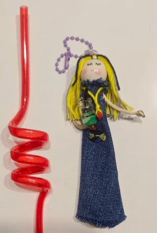 Bambolina artigianale le nutz - "Biba"