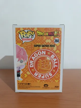 Funko Pop Dragon Ball Super Saiyan Rosé 260 nuevo