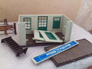 playmobil sheriffs office, oficina de sherriff´s r