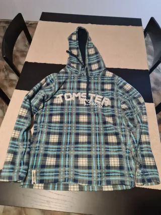 Sudadera Tomster Forro Polar Cuadros