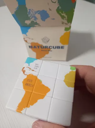 Cubo Rubik Mapamundi