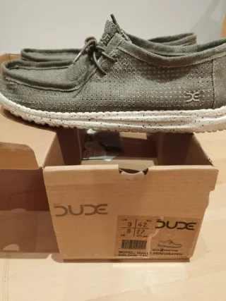 Zapatillas Dude Grises