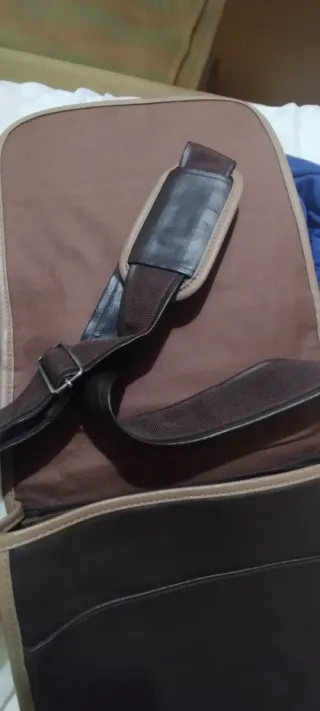 Bolso de piel multicolor