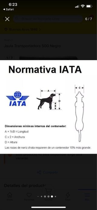 Transportín Perro Negro