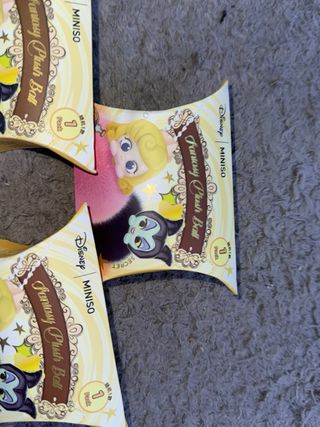 Lote 3 Cajas Sorpresa Disney Miniso