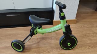 Bici de equilibrio y triciclo 2 en 1