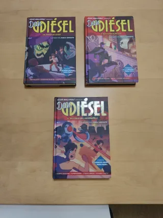 Libros Dan Diésel, de César Mallorquí